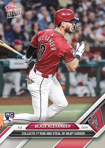 Blaze Alexander 90 Topps Now