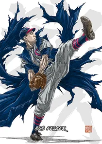 Bob Feller, 95 Takashi Okazaki - MLB the Show 24