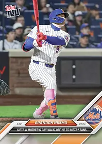 Brandon Nimmo 97 Topps Now