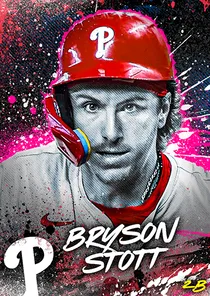 Bryson Stott, 99 Hyper - MLB the Show 24