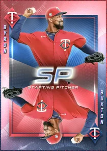 Byron Buxton 95 Out of Position