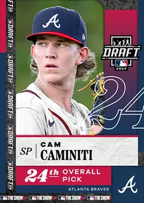 Cam Caminiti, 95 2024 Draft - MLB the Show 24