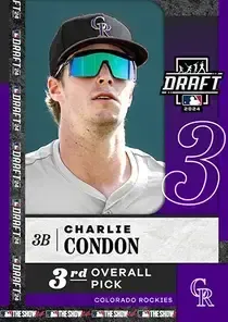 Charlie Condon, 98 2024 Draft - MLB the Show 24