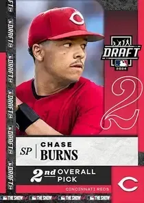 Chase Burns, 98 2024 Draft - MLB the Show 24
