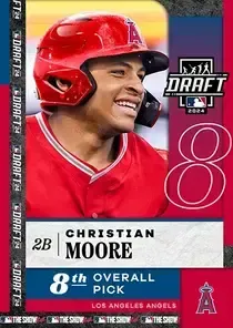 Christian Moore, 97 2024 Draft - MLB the Show 24