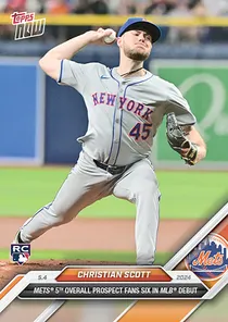 Christian Scott, 95 Topps Now - MLB the Show 24