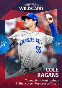 Cole Ragans, 99 2024 Postseason - MLB the Show 24