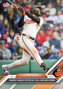 Colton Cowser 90 Topps Now