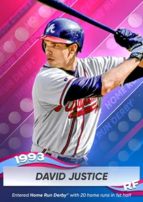 David Justice, 93 Home Run Derby - MLB the Show 24