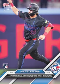 Davis Schneider 86 Topps Now