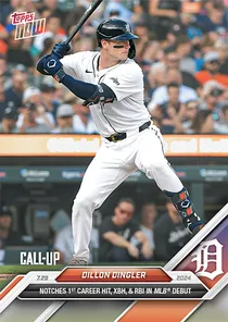 Dillon Dingler, 98 Topps Now - MLB the Show 24