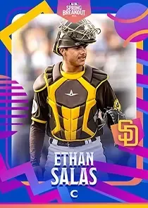 Ethan Salas, 90 Spring Breakout - MLB the Show 24