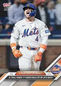 Francisco Alvarez 94 Topps Now