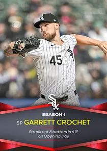 Garrett Crochet 91 Season Awards