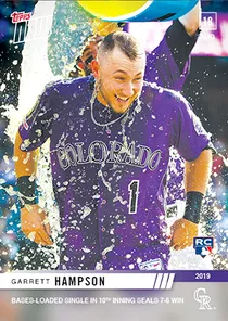 Garrett Hampson 89 Topps Now