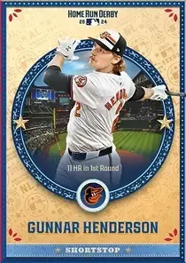 Gunnar Henderson 95 2024 Home Run Derby