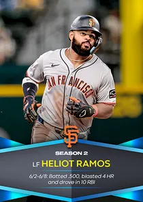 Heliot Ramos 90 Season Awards