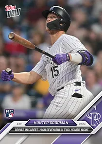Hunter Goodman, 97 Topps Now - MLB the Show 24