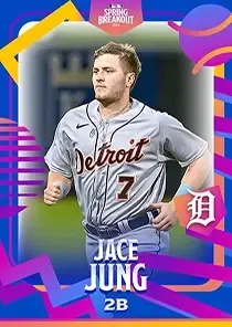 Jace Jung, 87 Spring Breakout - MLB the Show 24