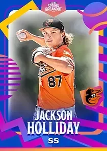 Jackson Holliday, 90 Spring Breakout - MLB the Show 24