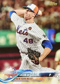 Jacob deGrom 97 2nd Half Heroes