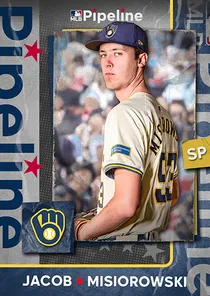 Jacob Misiorowski, 96 Pipeline - MLB the Show 24
