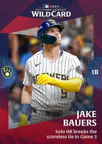 Jake Bauers, 99 2024 Postseason - MLB the Show 24