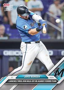 Jake Burger 91 Topps Now