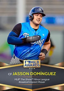 Jasson Dominguez, 99 Season Awards - MLB the Show 24