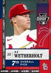 JJ Wetherholt, 97 2024 Draft - MLB the Show 24