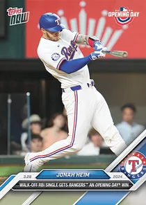 Jonah Heim 89 Topps Now