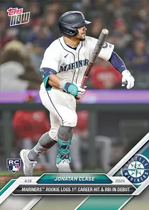 Jonatan Clase, 93 Topps Now - MLB the Show 24