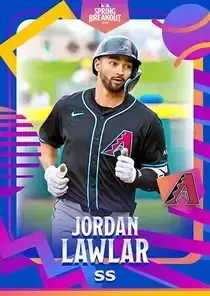 Jordan Lawlar, 90 Spring Breakout - MLB the Show 24