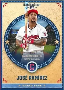 José Ramírez 97 2024 Home Run Derby