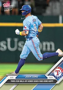 Josh Jung 95 Topps Now