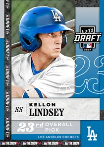 Kellon Lindsey, 95 2024 Draft - MLB the Show 24