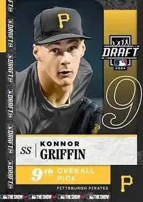 Konnor Griffin, 97 2024 Draft - MLB the Show 24