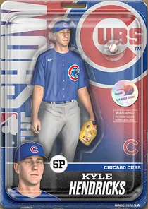 Kyle Hendricks, 98 Action Figure - MLB the Show 24