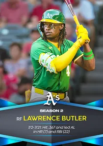 Lawrence Butler, 99 Season Awards - MLB the Show 24