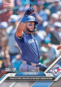 Leo Jimenez, 91 Topps Now - MLB the Show 24