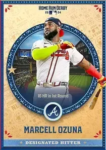 Marcell Ozuna, 95 2024 Home Run Derby - MLB the Show 24