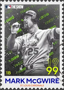 Mark McGwire 99 Finest