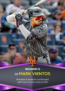 Mark Vientos, 99 Season Awards - MLB the Show 24