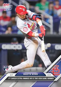Masyn Winn 89 Topps Now