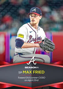 Max Fried 96 Season Awards