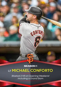 Michael Conforto 91 Season Awards
