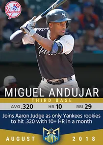 Miguel Andujar 91 The Show Classics