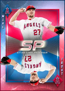 Mike Trout 95 Out of Position