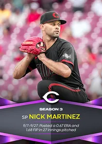 Nick Martinez, 99 Season Awards - MLB the Show 24