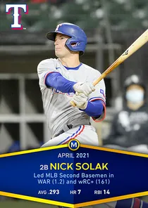 Nick Solak 87 The Show Classics